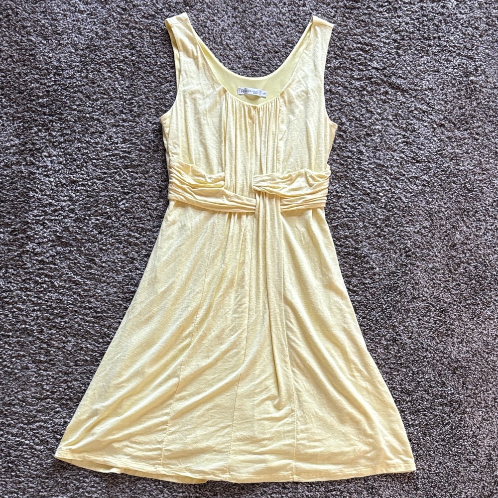 Revolution Light Yellow Dress Size Small, NWOT